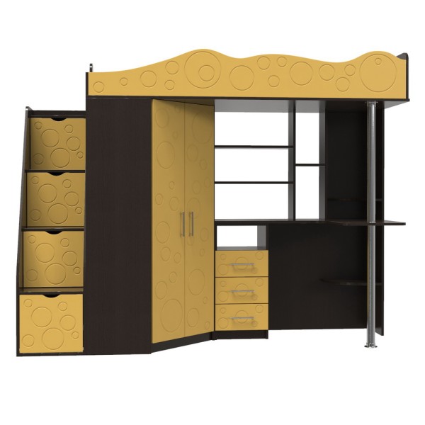 Ліжко-горище Binky ДС37А для дитячої кімнати