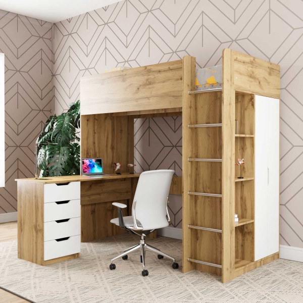 Ліжко-горище Binky ДЮС33 – стильне рішення для вашої спальні