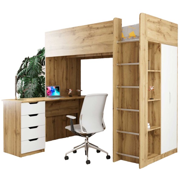 Ліжко-горище Binky ДЮС33 – стильне рішення для вашої спальні