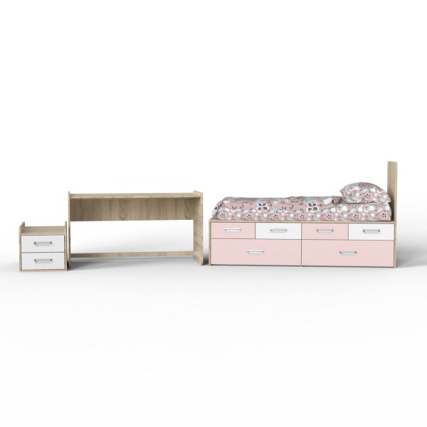 Ліжечко-трансформер дитяче Binky ДС4114 3в1