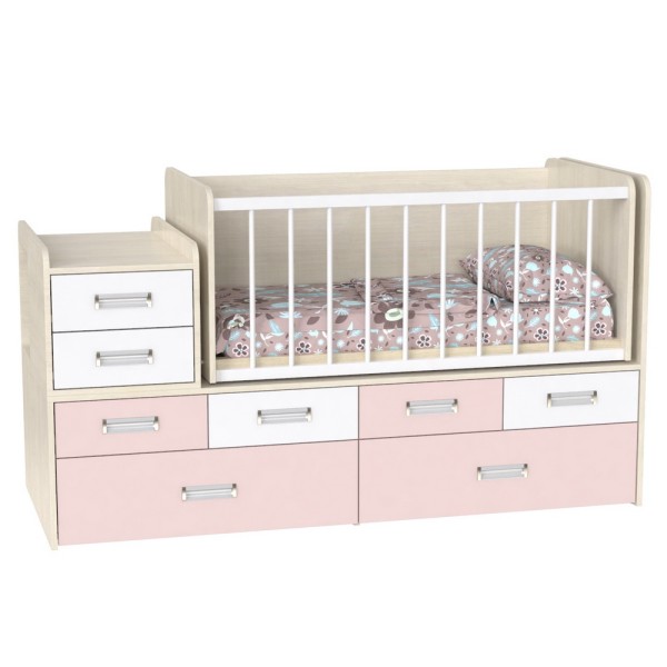 Ліжечко-трансформер дитяче Binky ДС4114 3в1