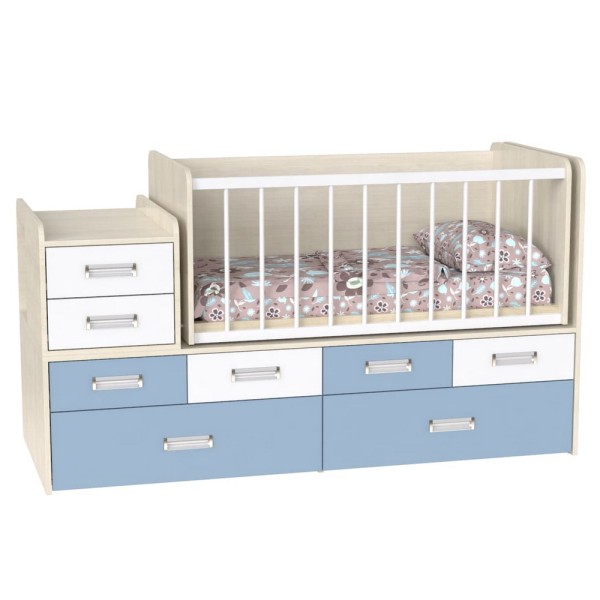 Ліжечко-трансформер дитяче Binky ДС4114 3в1