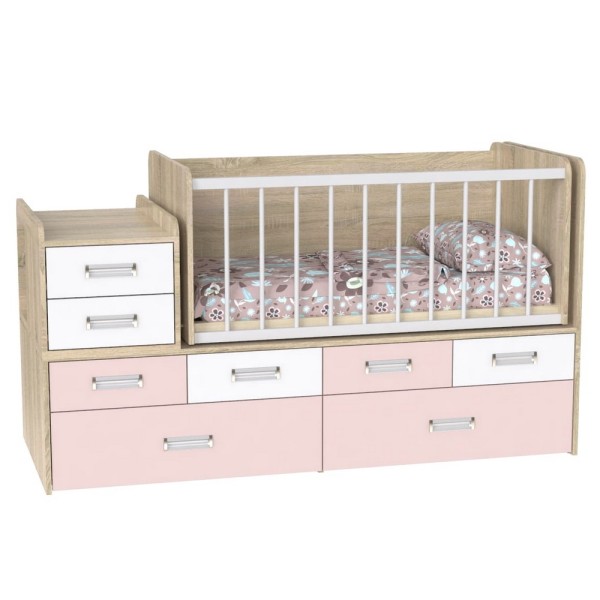 Ліжечко-трансформер дитяче Binky ДС4114 3в1