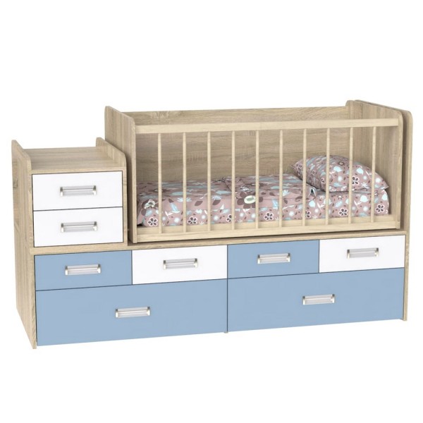 Ліжечко-трансформер дитяче Binky ДС4114 3в1