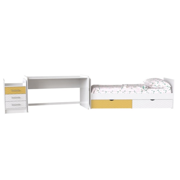 Ліжко-трансформер 3в1 Binky ДС039 для спальні