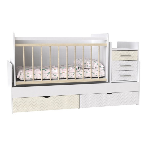 Ліжко-трансформер 3в1 Binky ДС039 для спальні