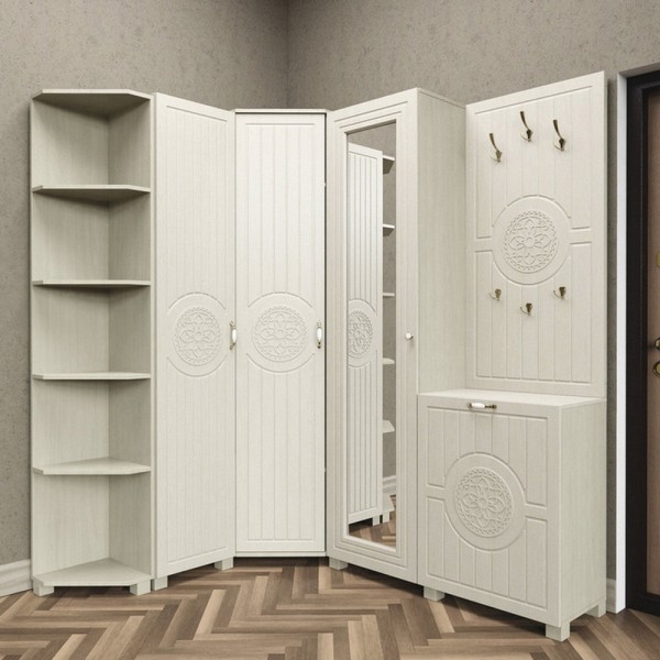 Кутова шафа Bourbon - стильна та практична для вашої спальні