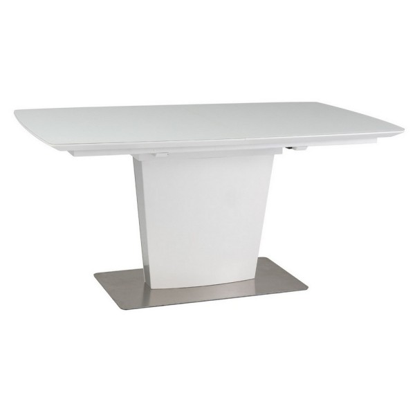 Стіл Felipe (Феліпе) для кухні - розкладний, білий, стильний