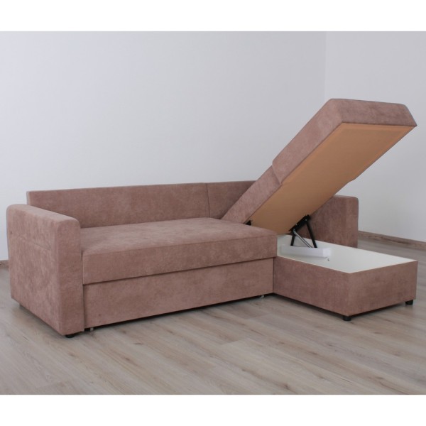 Кутовий розкладний диван Benefit 58/59 з нішею для білизни