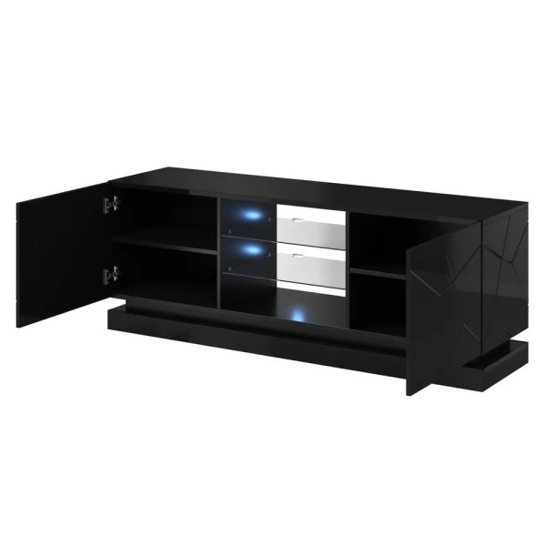 Тумба під ТВ Qiu з підсвічуванням для вітальні