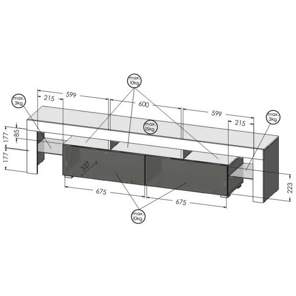 Тумба під ТВ Solo – сучасний стиль для вашого дому
