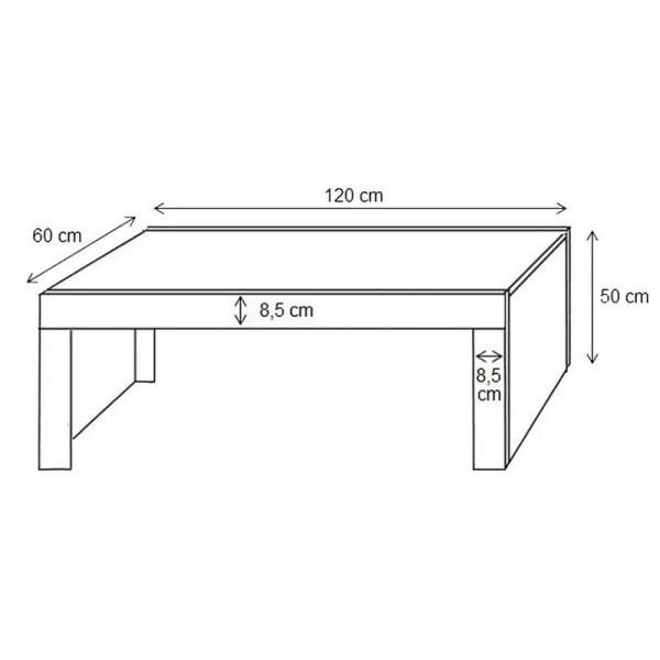 Журнальний столик Tess 120