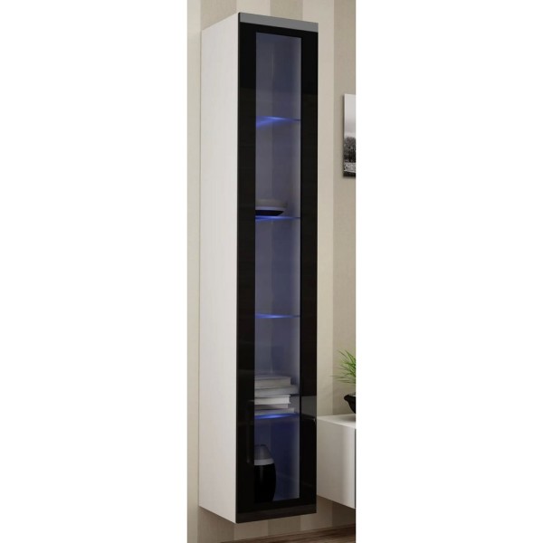 Пенал навісний Vigo 180 (скло) – стильне рішення для вашої вітальні