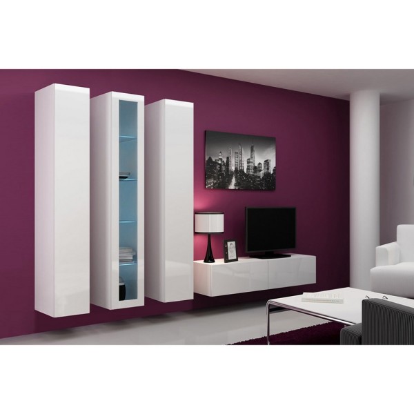 Пенал навісний Vigo 180 (скло) – стильне рішення для вашої вітальні