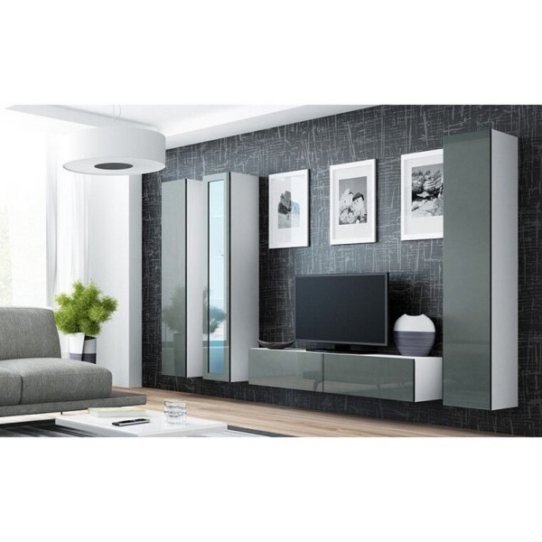 Пенал навісний Vigo 180 (скло) – стильне рішення для вашої вітальні