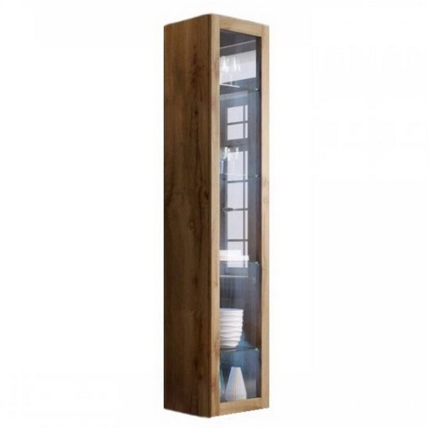 Пенал навісний Vigo 180 (скло) – стильне рішення для вашої вітальні