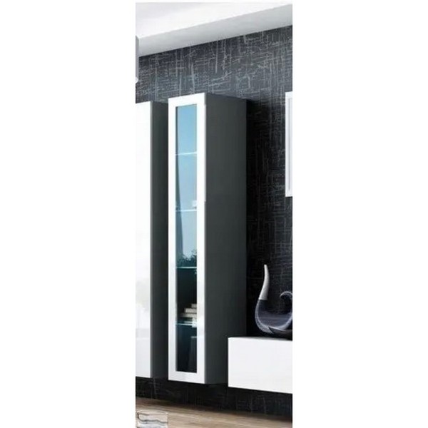 Пенал навісний Vigo 180 (скло) – стильне рішення для вашої вітальні