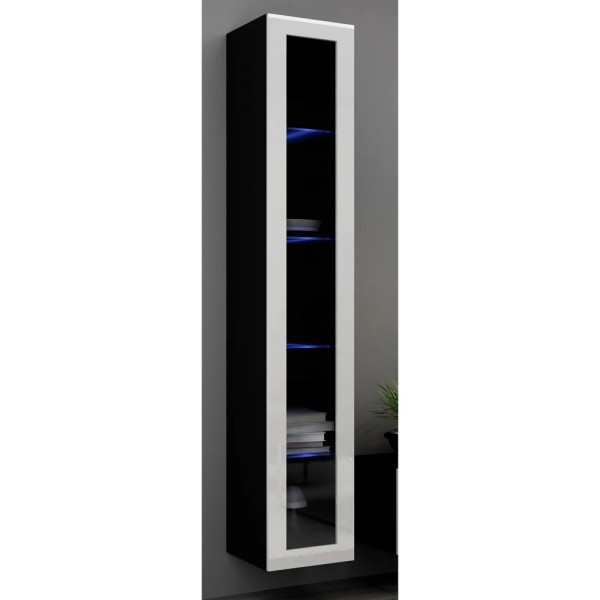 Пенал навісний Vigo 180 (скло) – стильне рішення для вашої вітальні