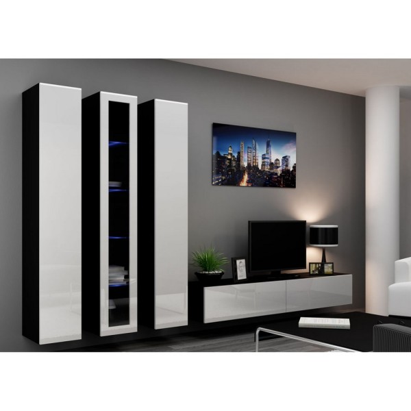 Пенал навісний Vigo 180 (скло) – стильне рішення для вашої вітальні