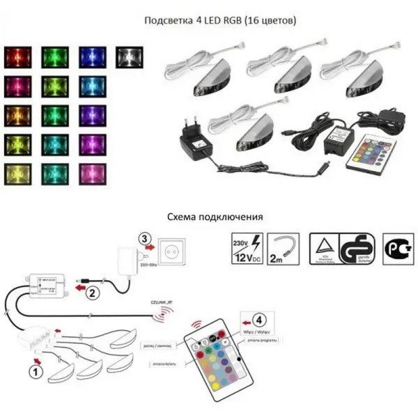 Пенал навісний Vigo 180 (скло) – стильне рішення для вашої вітальні
