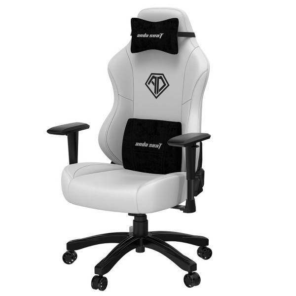 Крісло ігрове Anda Seat Phantom 3 White size L – ідеальний вибір для геймерів