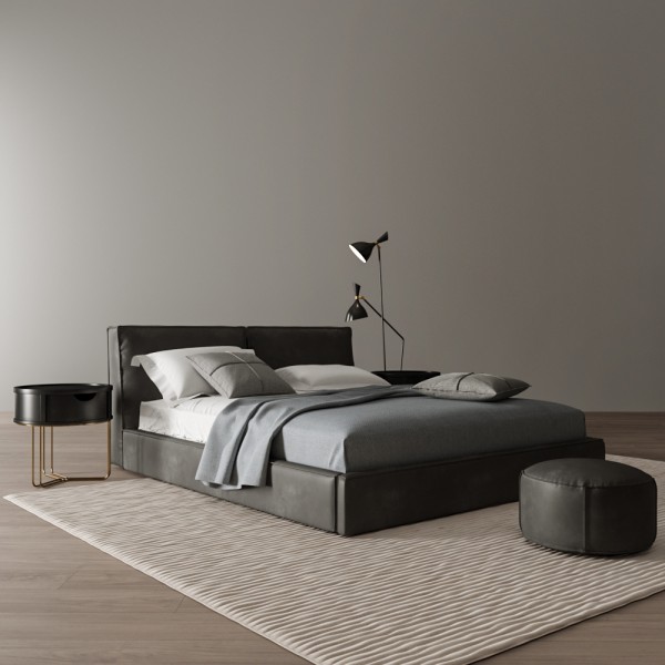 М'яке ліжко Toronto з підйомним механізмом для комфортного сну