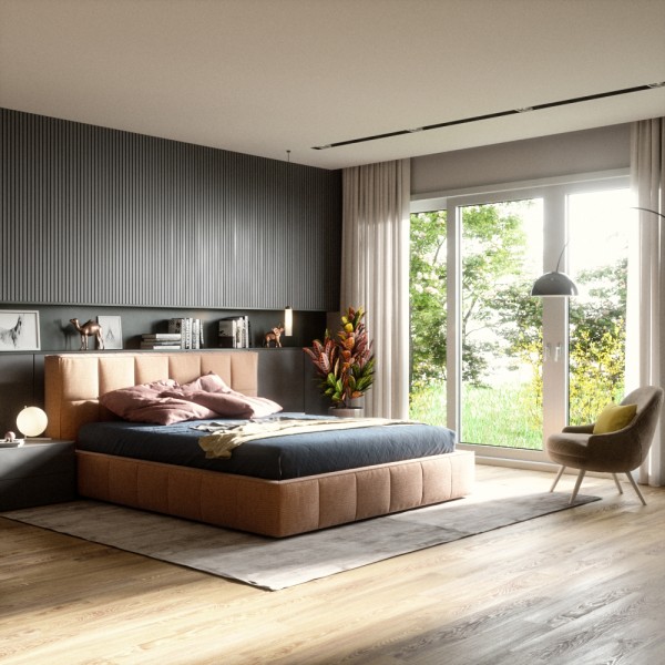 М'яке ліжко Bergamo - комфорт та стиль для вашої спальні