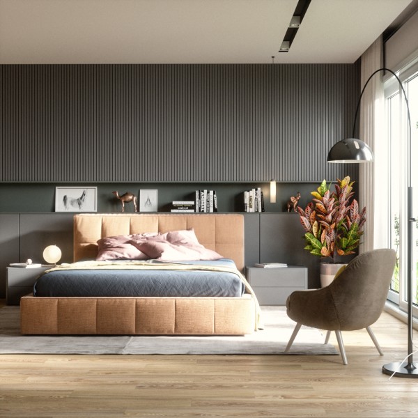 М'яке ліжко Bergamo - комфорт та стиль для вашої спальні