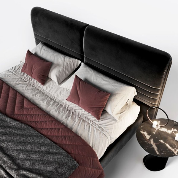 М'яке ліжко Catania для комфортного сну