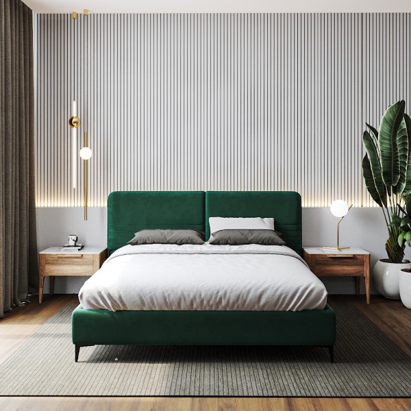 М'яке ліжко Catania для комфортного сну