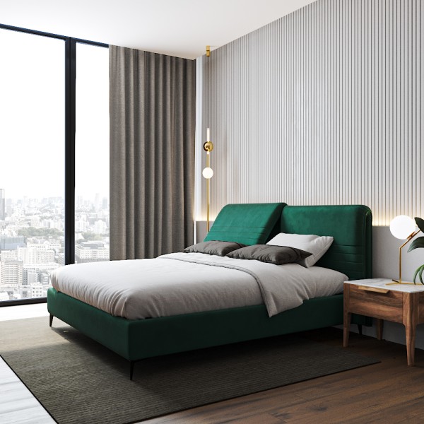 М'яке ліжко Catania для комфортного сну