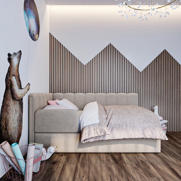 Дитяче ліжко Valencia з підйомним механізмом