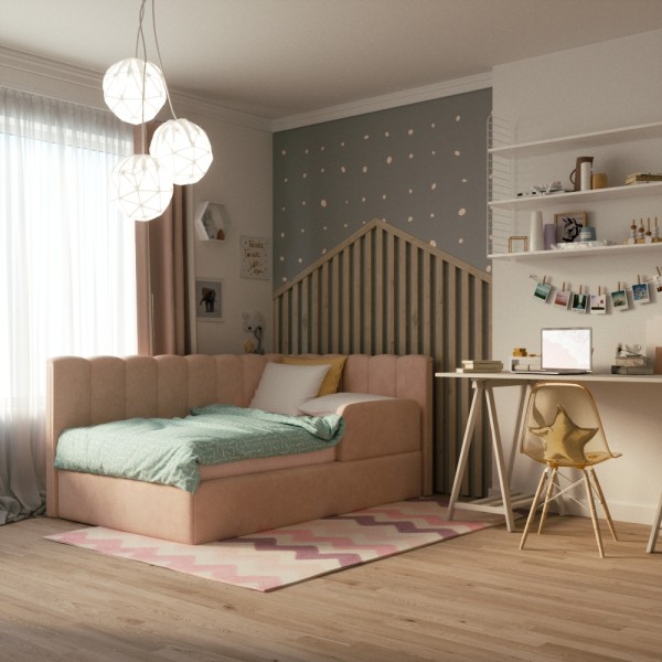 Дитяче ліжко Valencia з підйомним механізмом