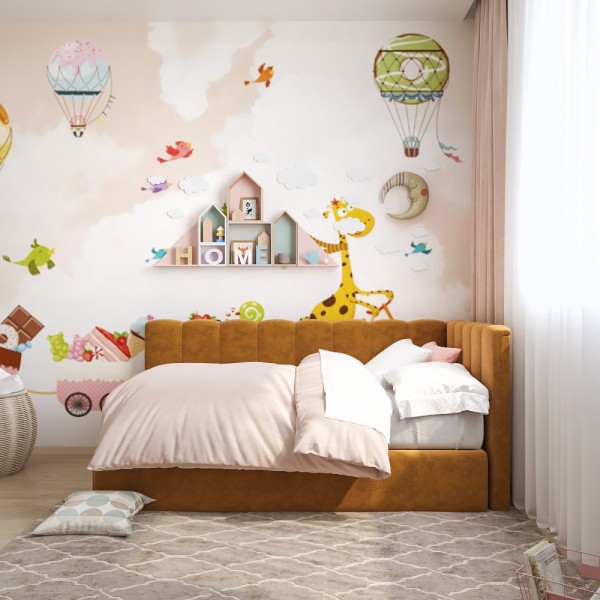 Дитяче ліжко Valencia з підйомним механізмом