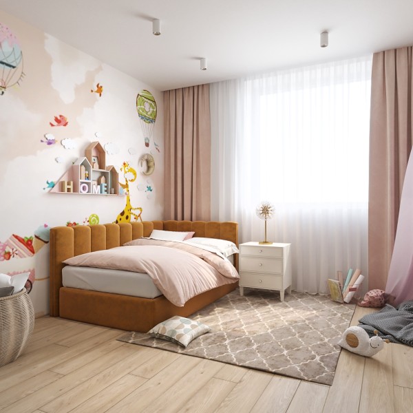 Дитяче ліжко Valencia з підйомним механізмом