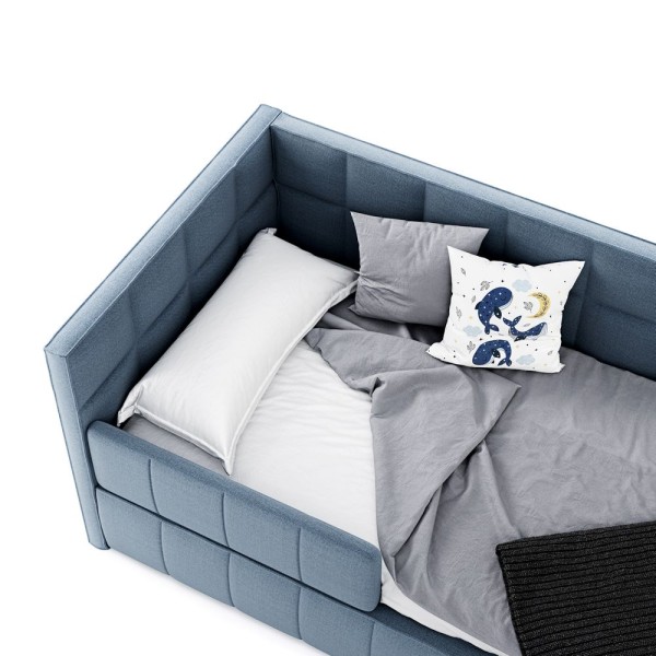 М'яке дитяче ліжко Sydney з підйомним механізмом для вашої дитини