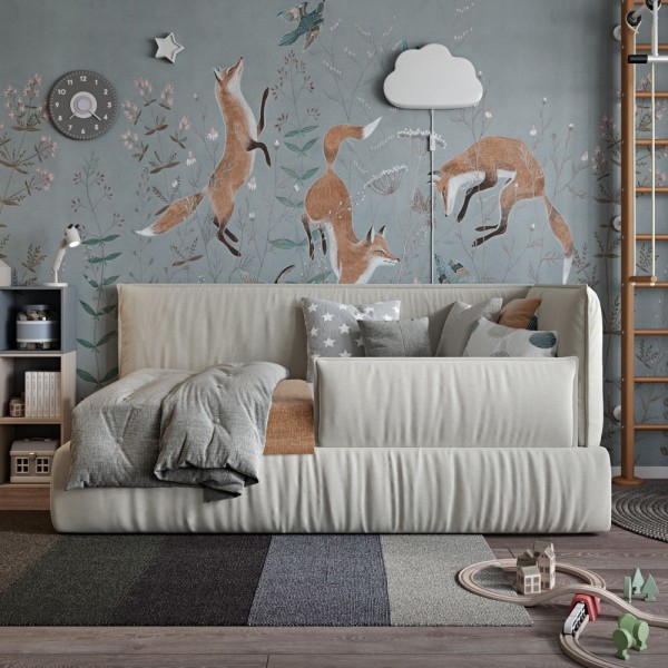 М'яке дитяче ліжко Asti