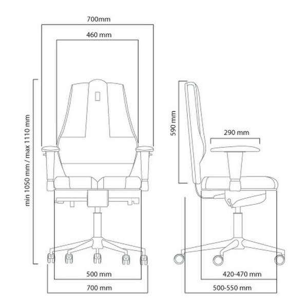 Крісло Kulik System Nano для вашого офісу