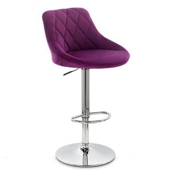 Барний стілець HY 372 хром