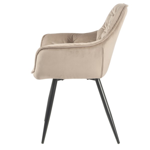 Крісло Nora black - комфорт і стиль для вашого інтер'єру