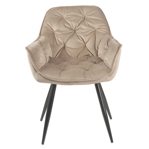 Крісло Nora black - комфорт і стиль для вашого інтер'єру