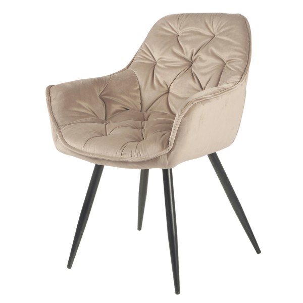 Крісло Nora black - комфорт і стиль для вашого інтер'єру