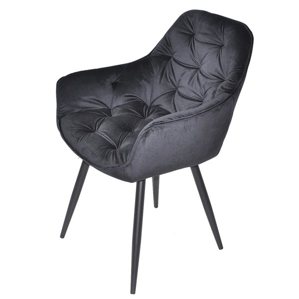 Крісло Nora black - комфорт і стиль для вашого інтер'єру