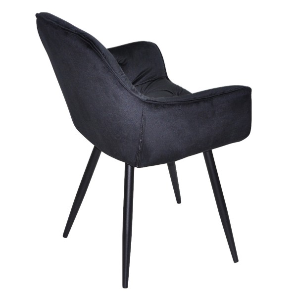 Крісло Nora black - комфорт і стиль для вашого інтер'єру