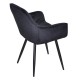 Крісло Nora black - комфорт і стиль для вашого інтер'єру