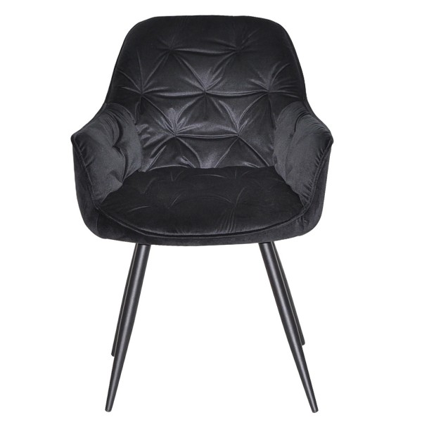 Крісло Nora black - комфорт і стиль для вашого інтер'єру