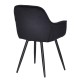 Крісло Nora black - комфорт і стиль для вашого інтер'єру