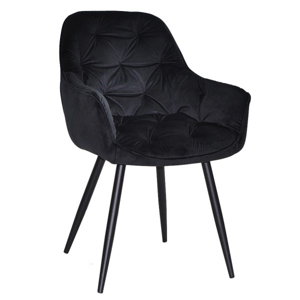 Крісло Nora black - комфорт і стиль для вашого інтер'єру