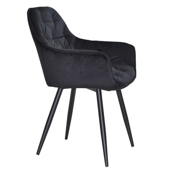 Крісло Nora black - комфорт і стиль для вашого інтер'єру