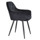 Крісло Nora black - комфорт і стиль для вашого інтер'єру
